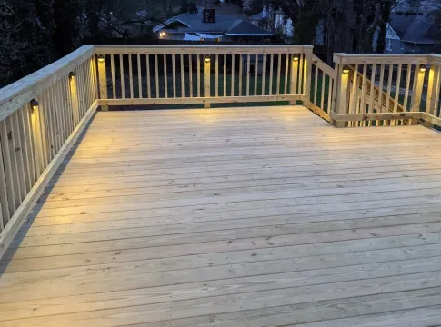 LED deck lighting systems