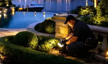 Outdoor Lighting Installation
